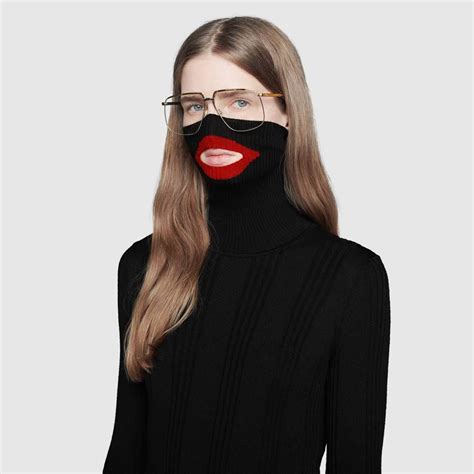 gucci balaclava knit top|gucci sweater.